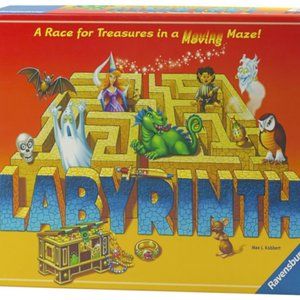 VNTG Labyrinth Board Game Treasure Maze For Kids and Adults New OPEN BOX Unused